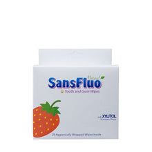 Load image into Gallery viewer, SansFluo Tooth and Gum Wipes (Strawberry)
