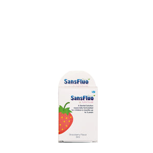 SansFluo Natural Xylitol Swab (Strawberry)