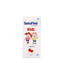 Load image into Gallery viewer, Natural Kids Toothpaste with Fibregum (Strawberry Creme)
