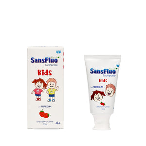 Natural Kids Toothpaste with Fibregum (Strawberry Creme)