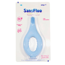 Load image into Gallery viewer, Infant&#39;s Silicone Training Toothbrush Step 1 (Blue)
