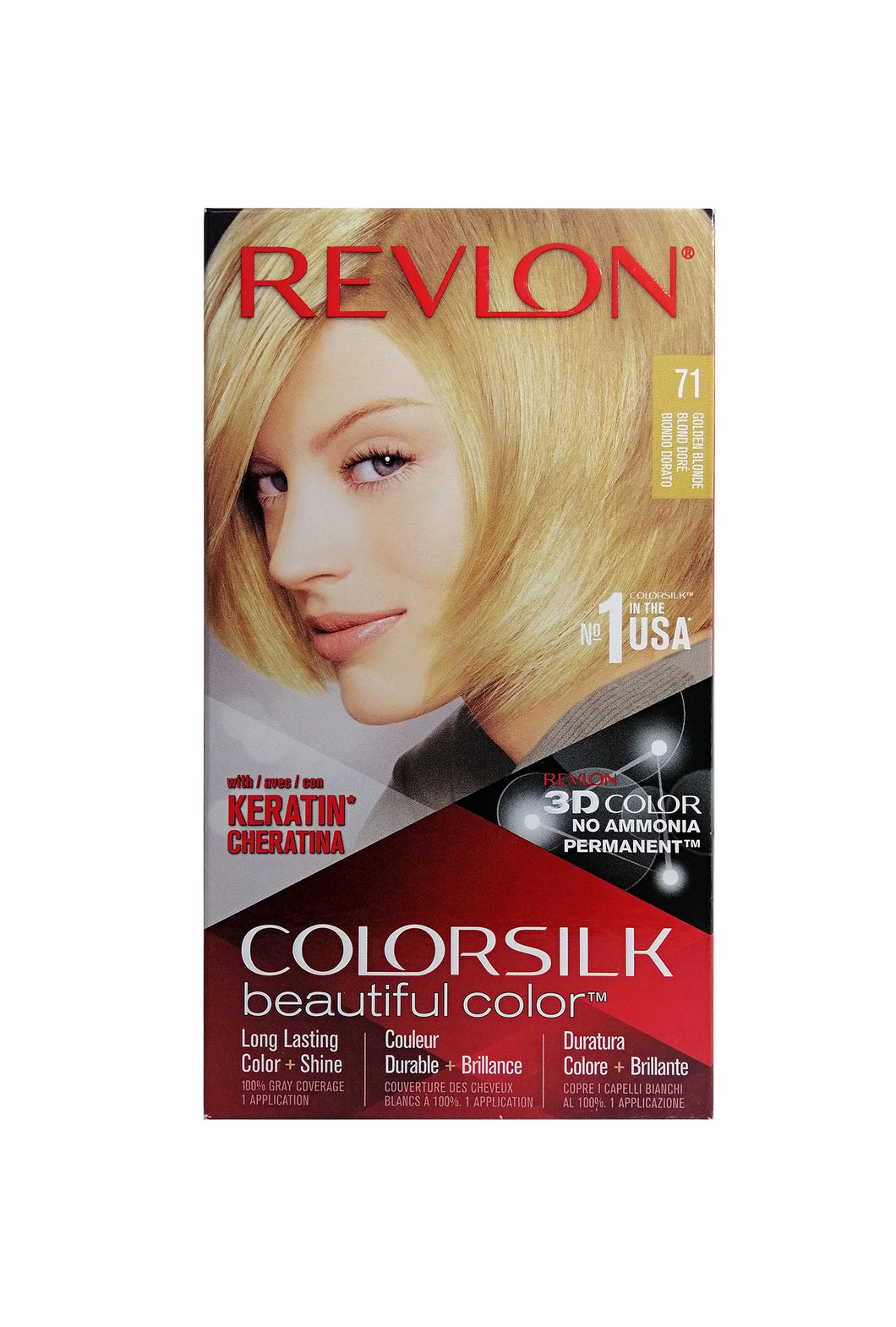 Revlon Colorsilk Beautiful Color - #71 Golden Blonde